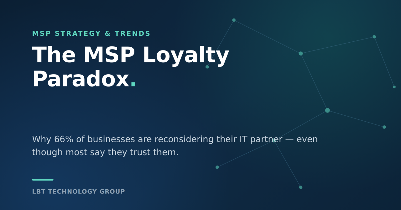 MSP Loyalty Paradox